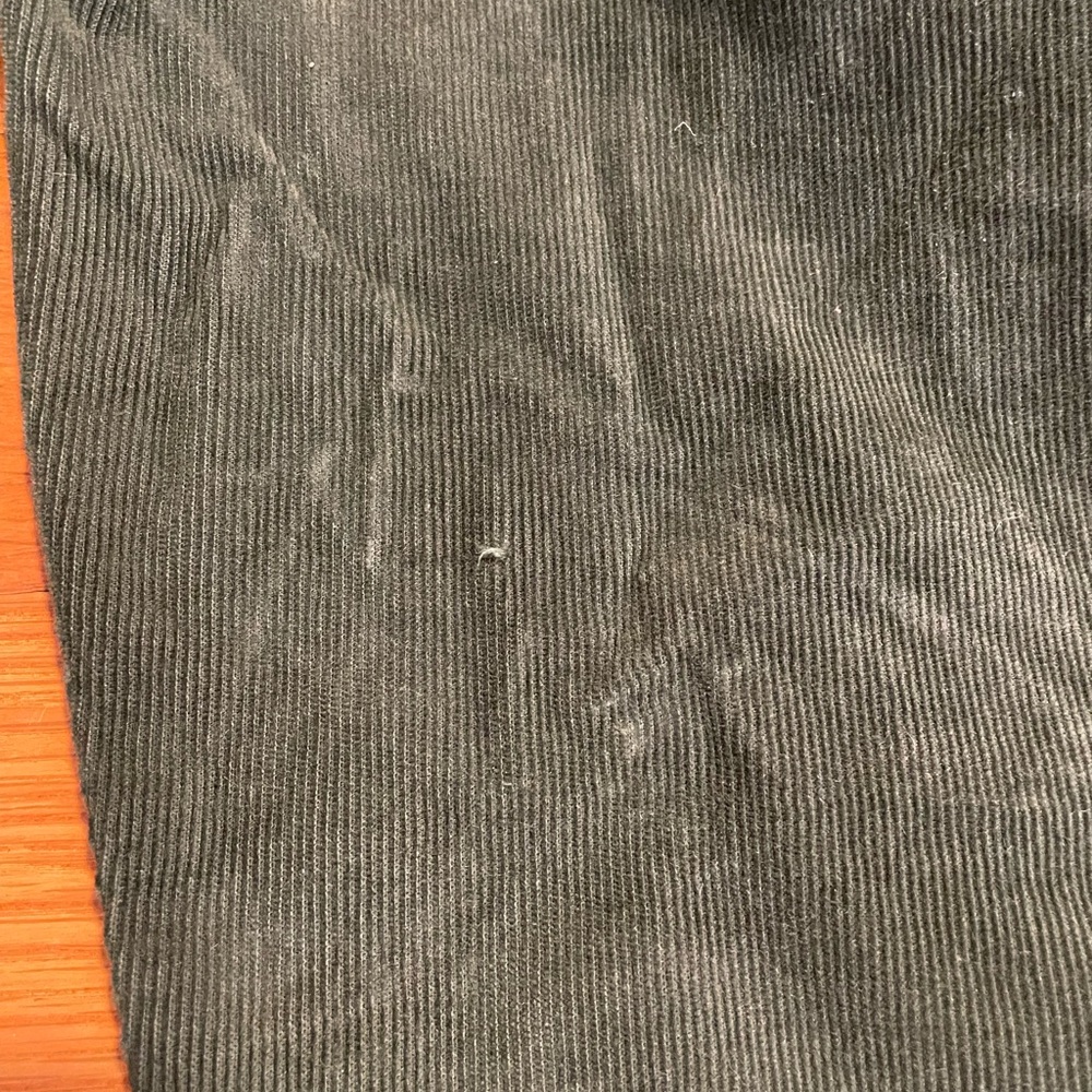 Gap High Rise Corduroy Vintage Slim Jeans with Washwell in Emerald Green - Picture 6 of 6